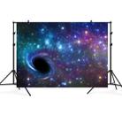 2.1m x 1.5m Black Hole Starry Sky Theme Party Children's Studio Photography Background Cloth(TK20) - 1
