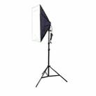 Photo Studio Softbox Kit (Four Socket Lamp Holder + 50 X 70cm Flash Lighting Softbox +2m Light Stand), EU Plug - 2