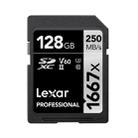 Lexar SD-1667x High Speed SD Card SLR Camera Memory Card, Capacity:128GB - 1