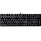 Rapoo V860 Desktop Wired Gaming Mechanical Keyboard, Specifications:104 Keys(Black Shaft) - 1