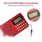 3 PCS HABONG KK-170 Portable 21 Bands FM/AM/SW Radio Rechargeable Radio Receiver Speaker,  Support USB / TF Card / MP3 Music Player - 5