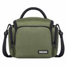 CADEN D11 Waterproof Micro SLR Camera Bag Shoulder Digital Photography Camera Backpack(Army Green) - 1