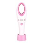 USB Handheld Mini Cooler Leafless Fan Rechargeable Portable(White) - 1