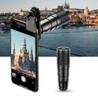 APEXEL APL-22X105 4 in 1 Metal 22X Telephoto + Fisheye + Wide Angle + Macro Starlight Polarization Universal External Mobile Phone Lens Set - 1