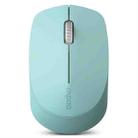 Rapoo M100G 2.4GHz 1300 DPI 3 Buttons Office Mute Home Small Portable Wireless Bluetooth Mouse(Mint Green) - 1