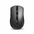 Rapoo 7200M 1600 DPI 6 Buttons 2.4GHz Wireless Bluetooth 4.0 Multi-modes Mouse Notebook Office Mute Mouse(Dark Gray) - 1