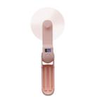 Mini USB Charging Handheld Portable Pocket Fan 3 in 1 Folding Small Fan(Pink) - 1