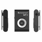 C26 IPX8 Waterproof Swimming Diving Sports MP3 Music Player with Clip & Earphone, Support FM, Memory:8GB(Black) - 1