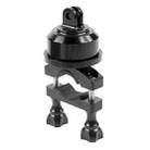 Aluminum Alloy 360 Degree Rotating Base Bike Camera Mount for Action Camera(Black) - 1