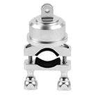 Aluminum Alloy 360 Degree Rotating Base Bike Camera Mount for Action Camera(Silver) - 1