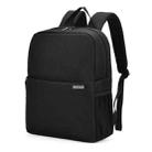 CADeN L4 Double-layer Casual Computer Backpack Multi-function Digital Camera Bag (Black) - 1