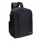 Cwatcun Shoulder Digital Camera Bag Outdoor Nylon Photography Backpack(Black (Big size)) - 1