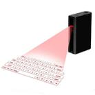 MINI F3 Bluetooth Charging Treasure Laser Virtual Projection 2 in 1 Keyboard(Black) - 1