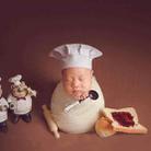 Small Bag 1  Newborn Babies Photography Clothing Chef Theme Set - 6