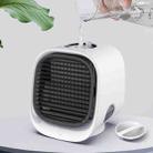 Mini Multifunctional Humidification Aromatherapy Fan Portable Office Home Desktop Air Conditioner Fan(Dark Blue) - 3