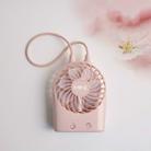 Rechargeable Cute Mini Fan Desktop(Pink) - 1