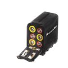 BB-6 AA Battery Box To F970 Box Universal Battery Box for LED Camera Light Fill Light - 1