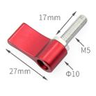 Aluminum Alloy Fixing Screw Action Camera Positioning Locking Hand Screw Accessories, Size:M5x17mm(Red) - 3
