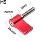 Aluminum Alloy Fixing Screw Action Camera Positioning Locking Hand Screw Accessories, Size:M5x20mm(Red) - 3