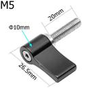 Aluminum Alloy Fixing Screw Action Camera Positioning Locking Hand Screw Accessories, Size:M5x20mm(Black) - 3