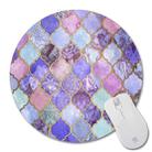 Round Mouse Pad with Diamond Pattern, Size:22 × 22cm without Lock(Print No. 2) - 1