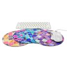 Round Mouse Pad with Diamond Pattern, Size:22 × 22cm without Lock(Print No. 3) - 5