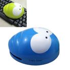 Portable Cute Mini Beetle Desktop Keyboard Cleaner(Blue) - 1
