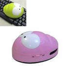 Portable Cute Mini Beetle Desktop Keyboard Cleaner(Pink) - 1
