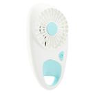 Portable Mini USB Rechargeable Fan Ventilation Air Conditioning Fan For Outdoor Travel(White) - 1
