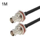 BNC Female To BNC Female RG58 Coaxial Adapter Cable, Cable Length:1m - 1