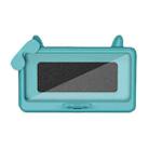 Bathroom Waterproof Mobile Phone Holder Bathing Watch TV Removable Touch Screen Phone Case(Green) - 1