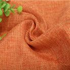 Solid Color Imitation Linen Photography Background Cloth, Size:50x50cm(Orange) - 1