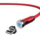 CC56 8Pin Magnetic Interface Dust Plug Rotating Data Charging Cable, Cbale Length: 2m(Red) - 1