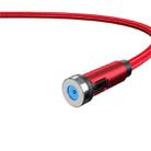 CC56 Dust Plug Rotating Magnetic Wire, Cbale Length: 2m, Style:Line(Red) - 1