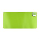 220V Electric Hot Plate Writing Desk Warm Table Mat Blanket Office Mouse Heating Warm Computer Hand Warmer Desktop Heating Plate, Color:Green Small Size, CN Plug - 1