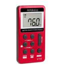 Retekess V-112 Mini Portable 1.5 inch LCD Display FM Radio with Lanyard & Earphone(Red) - 3