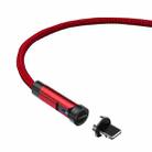 CC57 8Pin Magnetic Interface Rotating Fast Charging Data Cable, Cable Length: 2m(Red) - 1