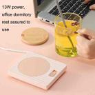 Home USB Constant Temperature Cup Mat Heat Thermos Coaster, Style:With Adapter(Lemon Yellow) - 6