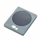 Home USB Constant Temperature Cup Mat Heat Thermos Coaster, Style:Without Adapter(Grace Grey) - 1