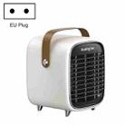 X-02 Home Office Desktop Mini Heater With Night Light, Plug Type:EU Plug(White) - 1