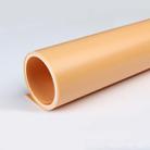 70x140cm Shooting Background Board PVC Matte Board Photography Background Cloth Solid Color Shooting Props(Orange) - 1