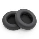 2pcs For Monster DNA Protein Leather + Sponge Headphone Protective Case Earmuffs(Black) - 1