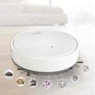 Multifunctional Smart Vacuum Cleaner Robot Automatic 3-In-1 Recharge Dry Wet Sweeping Vacuum Cleaner(White) - 3