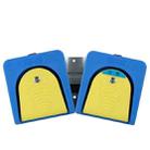 Wireless Foot Pedal Control Switch Keyboard Adapter For Computer, Style:Two-Pendal Four-Button - 1