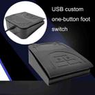 FS2017 Pcsensor USB Foot Pedal Control Switch Keyboard Adapter For Computer(Mute) - 3
