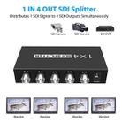 1 In 4 Out SD-SDI / HD-SDI / 3G-SDI Distribution Amplifier Video SDI Splitter(EU Plug) - 7