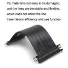 PCI-E 3.0 16X 180-degree Graphics Card Extension Cable Adapter Cable, Length: 15cm - 5
