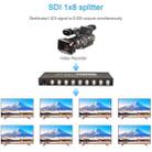 1 In 8 Out SD-SDI / HD-SDI / 3G-SDI Distribution Amplifier Video SDI Splitter(EU Plug) - 7