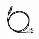 Pcsensor USB to TTL Level Serial Cable Short Circuit Proof With Indicator Light(Black) - 1