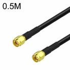 SMA Male To SMA Male RG58 Coaxial Adapter Cable, Cable Length:0.5m - 1